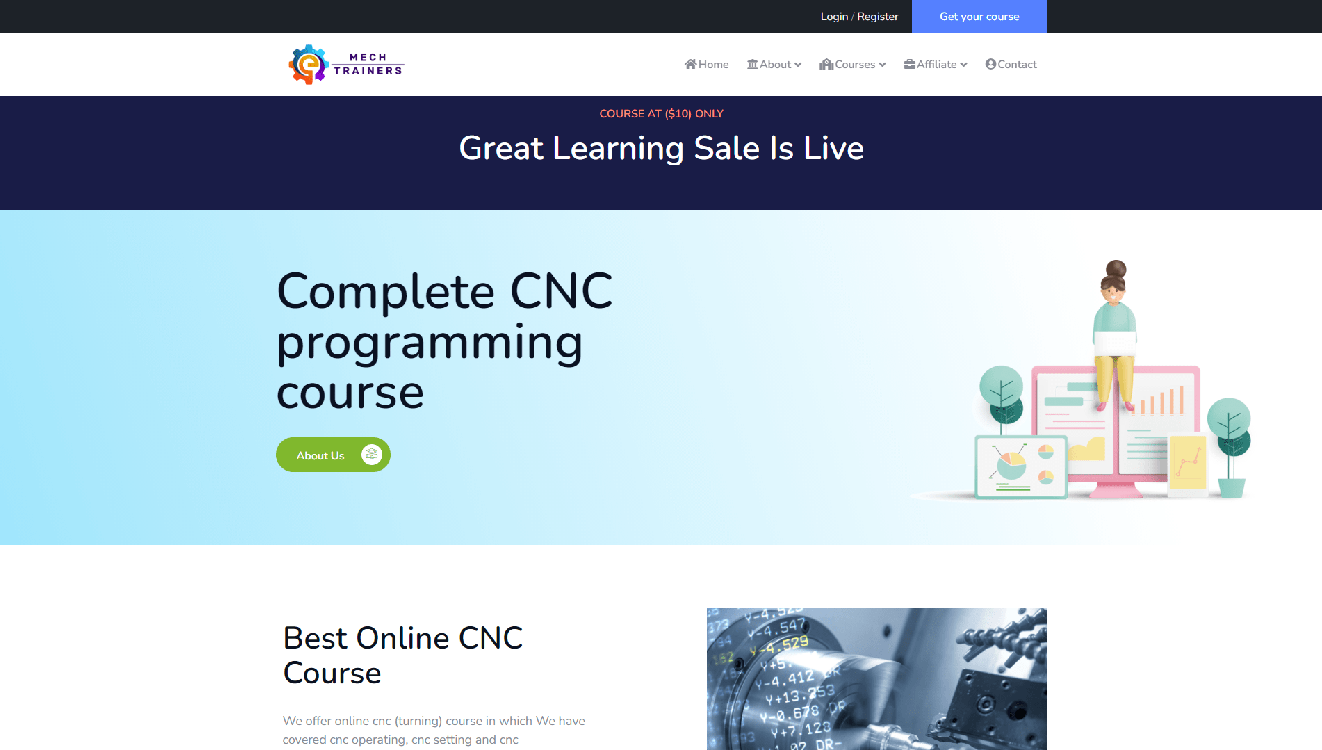 mechtrainers.com website project